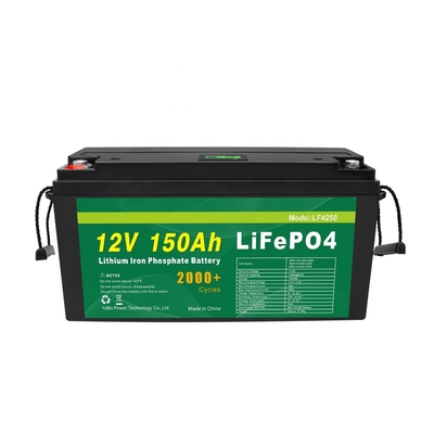 باتری 150 آمپری 12 ولت Lifepo4 برای یو پی اس با چرخه عمیق قابل شارژ