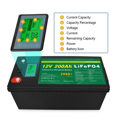 قیمت کارخانه 12V/24V/36V 200Ah Lifepo4 باتری سیستم ذخیره سازی خورشیدی باتری لیتیوم یون برای پانل خورشیدی در خانه