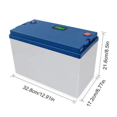 باتری قابل شارژ Lifepo4 12v 300ah 100Ah 200Ah Bms برای چرخ دستی های گلف خورشیدی