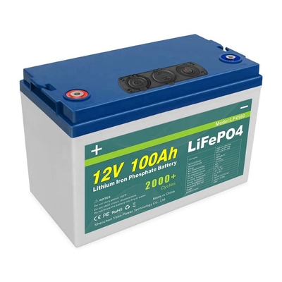 بسته های باتری 100 ساعتی Lifepo4 12v Solar Bms BOATS UPS چرخ دستی های گلف