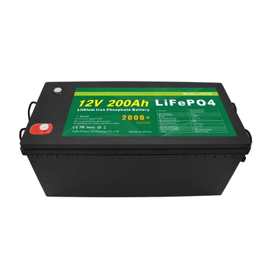باتری RV BMS 100ah 12v لیتیوم Lifepo4 چرخه عمیق 2000 بار