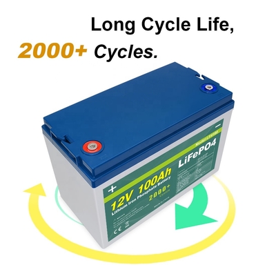 24V 36V 48V 200Ah 300Ah 400Ah لیتیوم 12v 100h Deep Cycle Lifepo4 Battery Solar Marine Rv