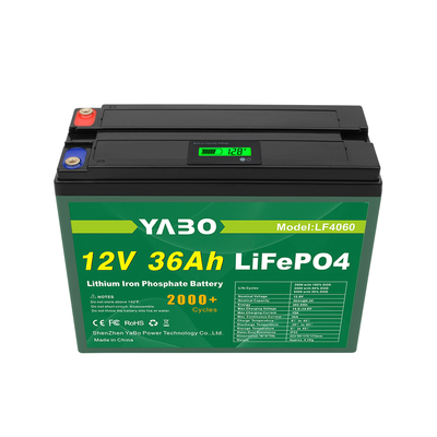 باتری 12 ولتی 36 آمپری Lifepo4 برای چرخه عمیق انرژی خورشیدی