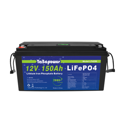 باتری قابل شارژ لیتیوم یون فسفات Lifepo4 12 ولت 150 ah 160 ah 180 ah