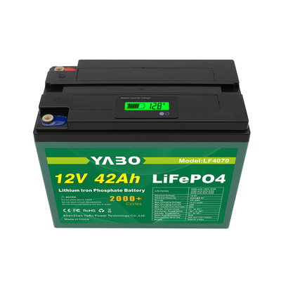 سلول های باتری قابل شارژ 12V 40Ah Lifepo4 برای سیستم مدیریت خورشیدی