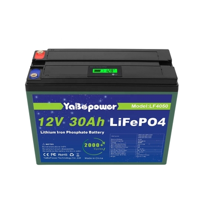 باتری قابل شارژ 24 ولت 24 ولت 30 ساعت Lifepo4 باتری سیکل عمیق 15A 32700