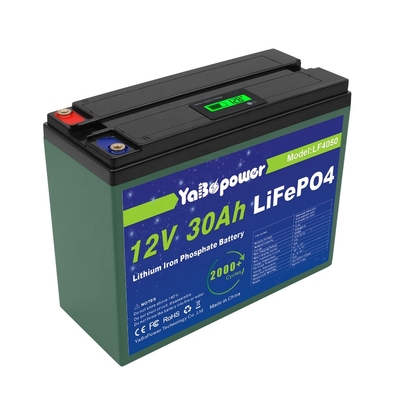 باتری قابل شارژ 24 ولت 24 ولت 30 ساعت Lifepo4 باتری سیکل عمیق 15A 32700