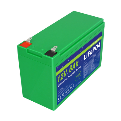 کارخانه سفارشی Lifepo4 چرخه عمیق ایمنی بالا 32700 سلولی لیتیوم یون 12v 6Ah Lifepo4