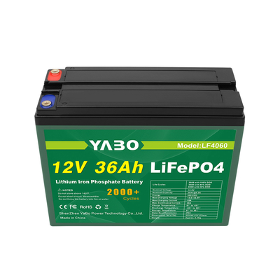 32700 باتری 12 ولت 36 ساعتی چرخه عمیق lifepo4 قابل شارژ
