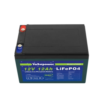 باتری Yabo 12 ولت Lifepo4 باتری 12 ولت 12 ساعت