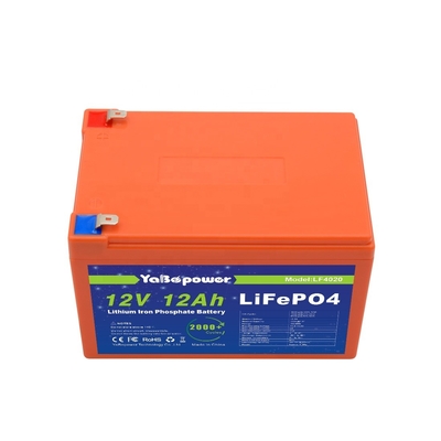 جریان تخلیه قابل شارژ باتری 12.8 ولتی 12 ولتی Lifepo4 6 آمپر