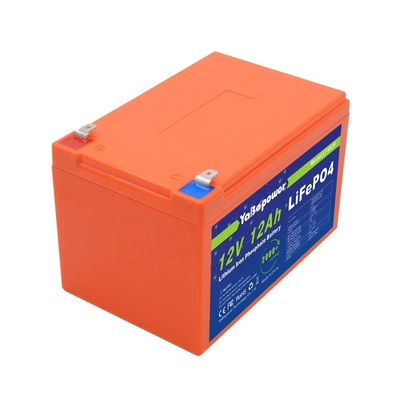 جریان تخلیه قابل شارژ باتری 12.8 ولتی 12 ولتی Lifepo4 6 آمپر