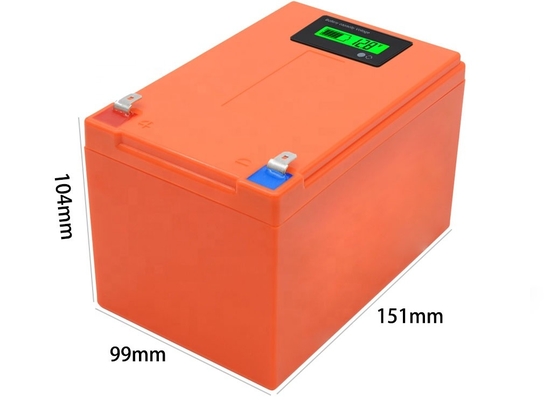 دارای گواهینامه CE 12v 12Ah جریان تخلیه باتری 6A Lifepo4 با ظرفیت برجسته
