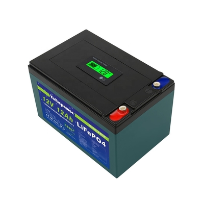 فروش داغ کارخانه سفارشی سازی شده 12v 12Ah جریان تخلیه باتری 6A Lifepo4 با ظرفیت برجسته