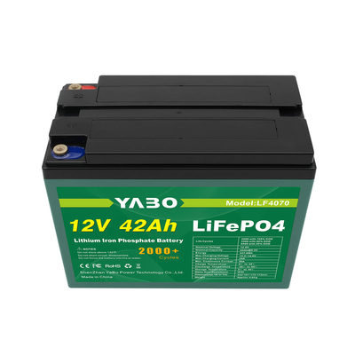 Rv Deep Cycle Lifepo4 Battery 12V 42Ah 2000 Cycles