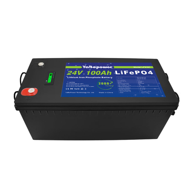 ذخیره سازی Solar RV Lifepo4 باتری 100 ساعت 150 ساعت 24 ولت برای خودروهای خارج از جاده قایق