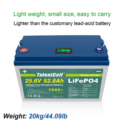 باتری 24v 20ah 50ah گلف RV Lifepo4 برای خودروی الکتریکی