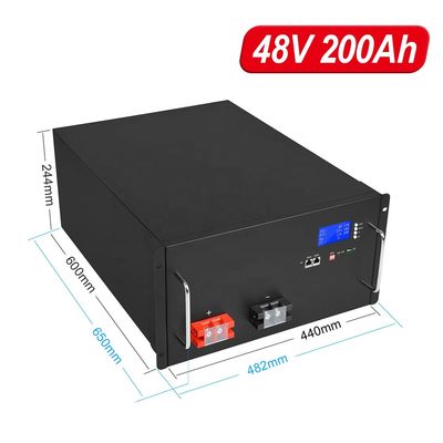 سبد گلف 48 ولت Lifepo4 باتری 200Ah هوشمند BMS سیکل عمیق ذخیره سازی لیتیوم یون