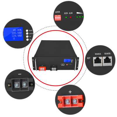 Solar Lifepo4 Home Battery Backup 48v 100ah Lifepo4 5.12 Kwh with BMS