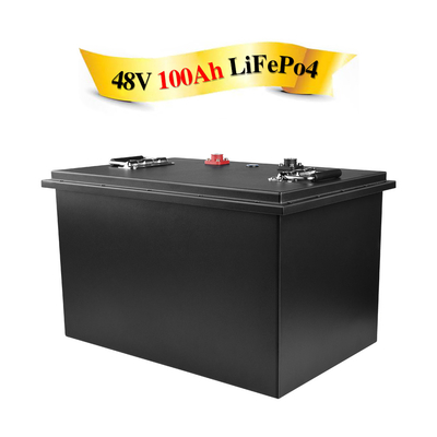 بسته باتری 48 ولت 100 ساعت Lifepo4 برای وسایل نقلیه خودروهای الکتریکی باتری‌های یون لیتیوم Bms