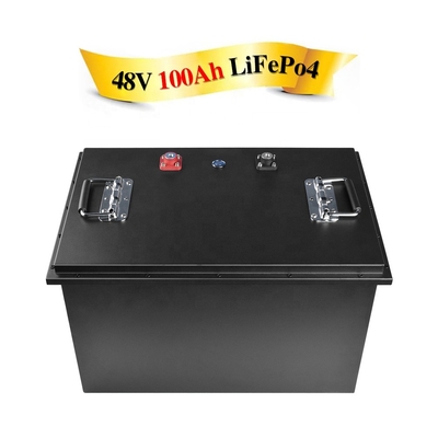 48v 51.2V 100AH ​​باتری ضد آب Lifepo4 دوچرخه برقی لیتیوم یون خورشیدی
