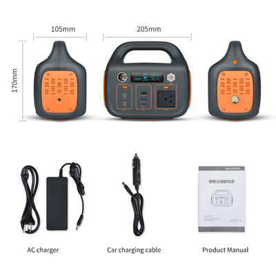 محصول داغ خورشیدی موج سینوسی خالص 504Wh AC 110v نیروگاه قابل حمل در فضای باز 500w