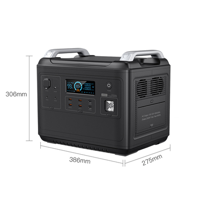 نیروگاه قابل حمل LiFePO4 برای تهویه مطبوع یخچال خانگی 2000w Lifepo4 Ups ژنراتور خورشیدی