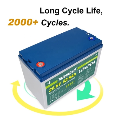 باتری لیتیوم یون آهنی فسفات Lifepo4 برای Ev 24v 50ah