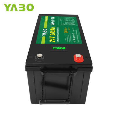 باتری 6 ولت 12 ولت 48 ولت لیتیوم 24 ولت 200 ساعت Lifepo4 برای ذخیره انرژی خورشیدی YB LF8010