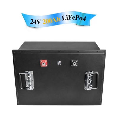 IP67 باتری ضد آب Lifepo4 سلول های 24v 200 ساعتی سیستم های ذخیره انرژی خورشیدی