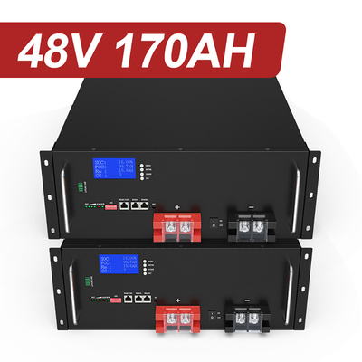 بسته باتری با کیفیت بالا سیکل عمیق 3.2 ولت 16S1P 170Ah ذخیره سازی انرژی باتری لیتیومی 48 ولت LiFePO4