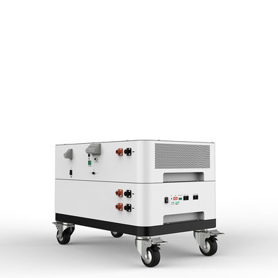 ذخیره انرژی Lifepo4 باتری خانگی 51.2V 100Ah بدنه فلزی روی هم