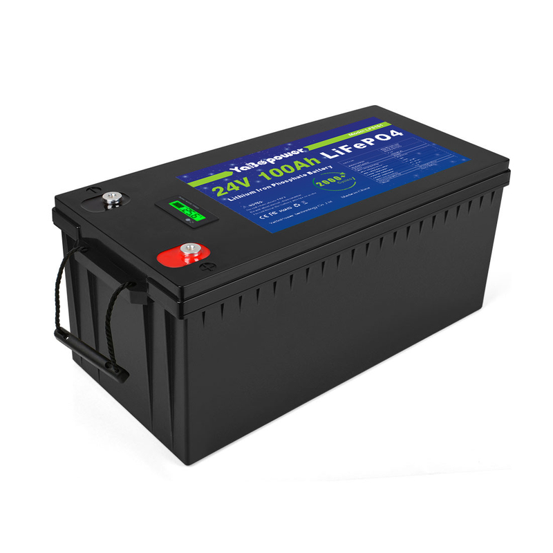 ذخیره سازی Solar RV Lifepo4 باتری 100 ساعت 150 ساعت 24 ولت برای خودروهای خارج از جاده قایق