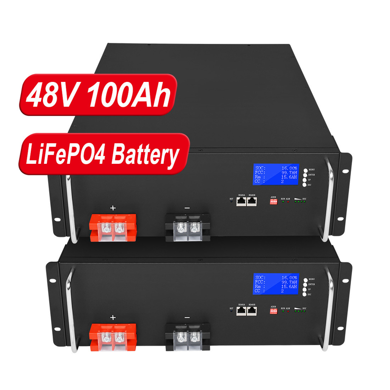 51.2.V Lifepo4 48v 100h باتری پک ذخیره انرژی خورشیدی ایستگاه پایه ارتباطی