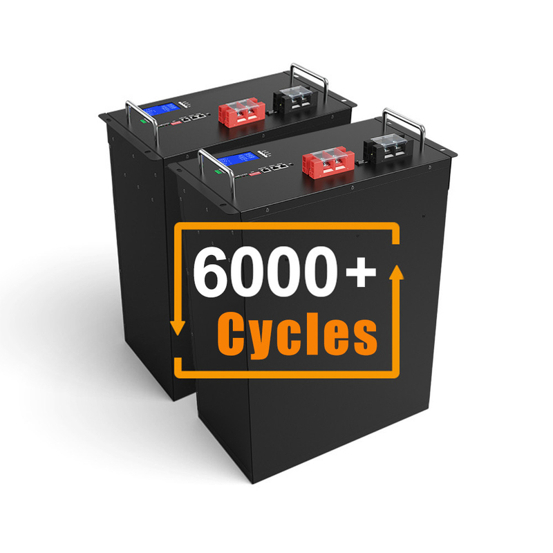 خانه ذخیره انرژی برق دیوار لیتیوم آهن فسفات باتری لیتیومی قابل شارژ 200Ah 48V